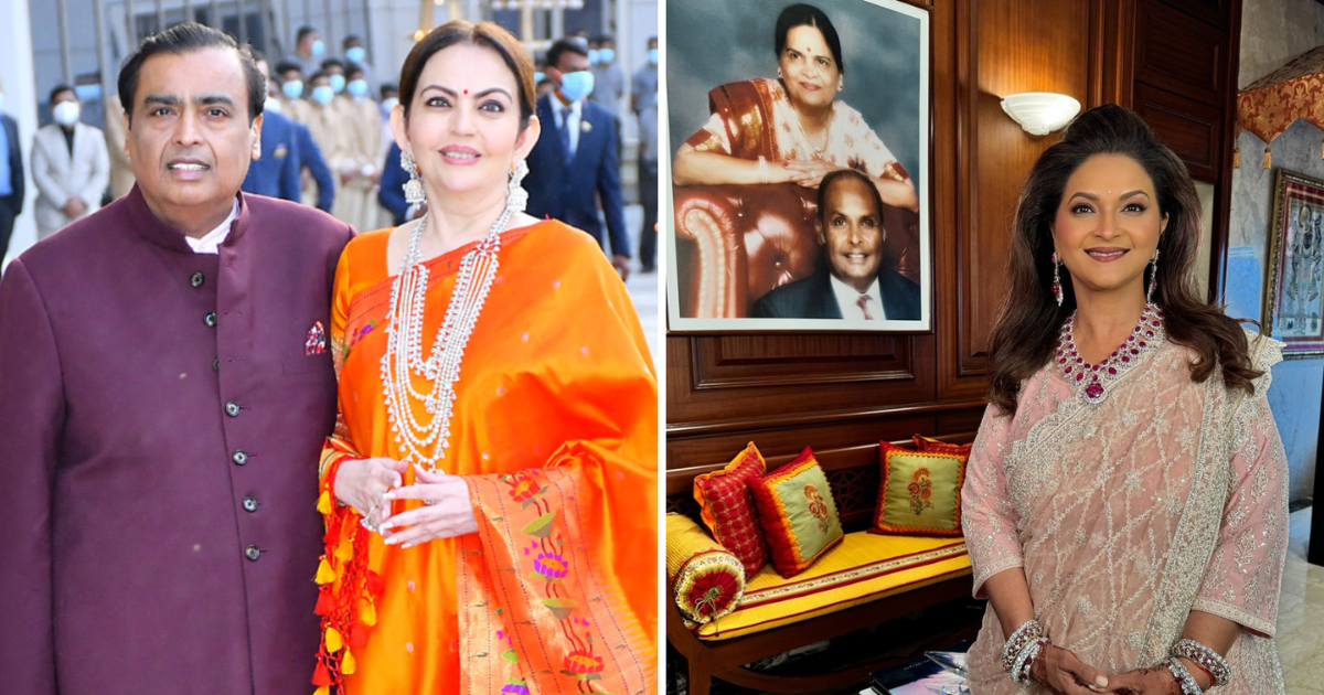 Mukesh Ambani’s Younger Sister Deepti Salgaocar: A Fashion Icon with a Love for Diamonds and Rubies