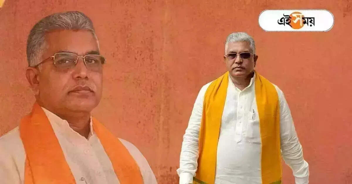 Dilip Ghosh,সকালে খেলা বন্ধের হুংকার, দুপুরে ধাক্কাধাক্কি! ঘূর্ণী পিচের কীর্তি দেখলেন দিলীপ – dilip ghosh how bardhaman durgapur lok sabha constituency candidates spend his day