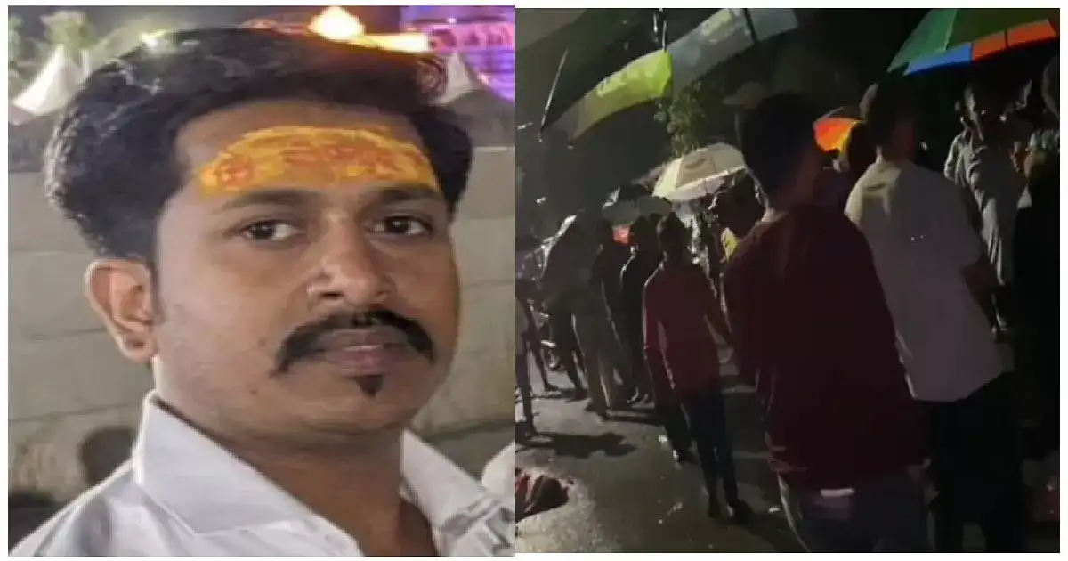 खड्डा चुकविण्याच्या नादात तोल गेला, डम्परच्या चाकाखाली आला, अपघातात जागेवरच प्राण सोडले खड्डा चुकविण्याच्या नादात तोल गेला, डम्परच्या चाकाखाली आला, अपघातात जागेवरच प्राण सोडले