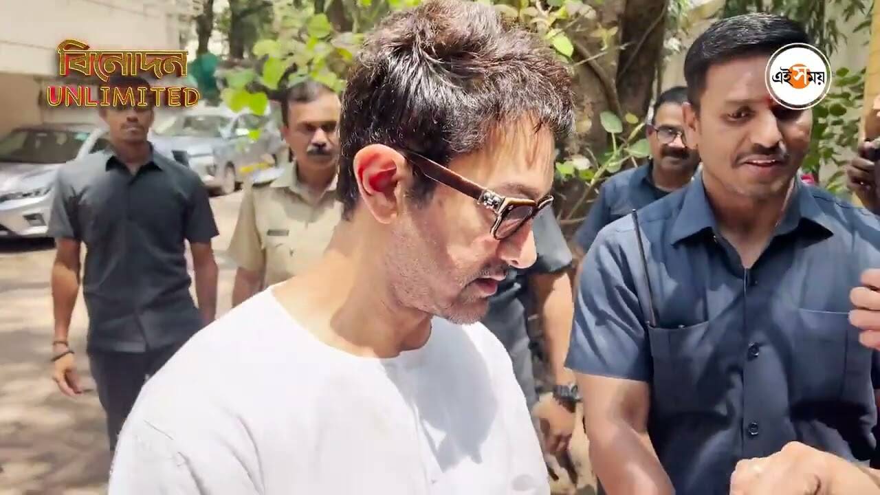 Aamir khan Viral Video : আমিরি ইদ, নিজের হাতে মিষ্টিমুখ করালেন! দেখুন ভাইরাল ভিডিয়ো – aamir khan feeds sweets to paparazzi on the occasion of eid 2024 outside his home watch viral video