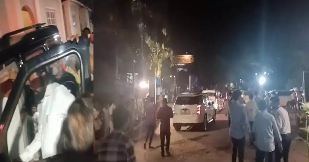 एकनाथ शिंदे कणेरी मठात दाखल, मुख्यमंत्र्यांच्या दौऱ्याबाबत प्रचंड गुप्तता, कारण … एकनाथ शिंदे कणेरी मठात दाखल, मुख्यमंत्र्यांच्या दौऱ्याबाबत प्रचंड गुप्तता, कारण …