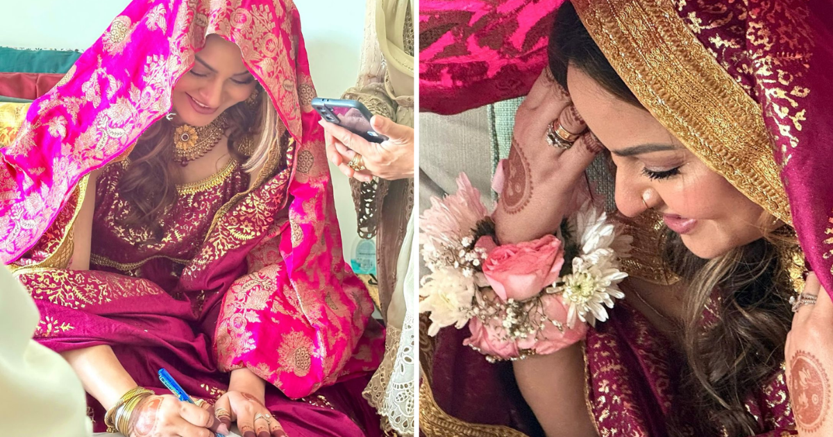 Pakistani Actress Javeria Abbasi Ties the Knot Again at 51: A Simple and Elegant Ceremony in Front of Her Daughter’s In-Laws