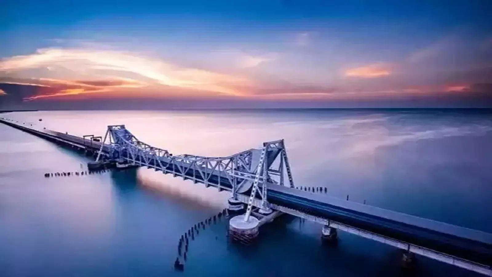 new pamban rail bridge : பாம்பன் புதிய ரயில் பாலம்: தெற்கு ரயில்வே ஆணையர் 2  நாட்கள் ஆய்வு!