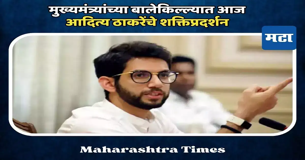 मुख्यमंत्र्यांच्या बालेकिल्ल्यात आज आदित्य ठाकरेंचे शक्तिप्रदर्शन, पोलिसांचा चोख बंदोबस्त, कसा असेल दौरा? मुख्यमंत्र्यांच्या बालेकिल्ल्यात आज आदित्य ठाकरेंचे शक्तिप्रदर्शन, पोलिसांचा चोख बंदोबस्त, कसा असेल दौरा?