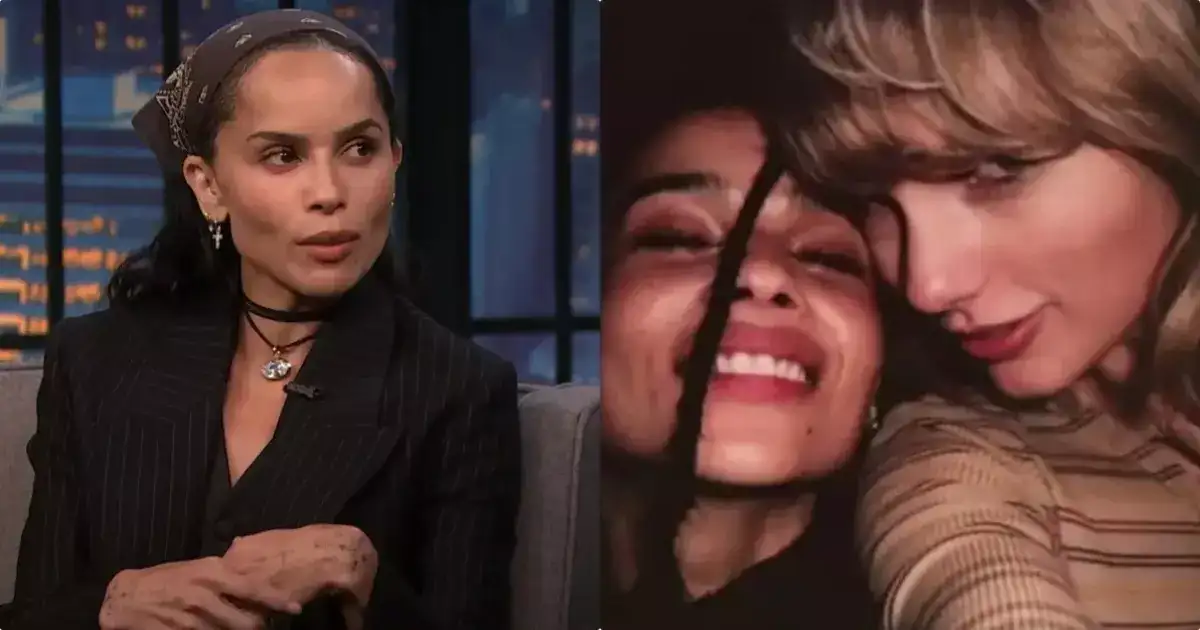 അമ്മയുടെ വളർത്തു പാമ്പിന് വേണ്ടി ടെയ്ലർ സ്വിഫ്റ്റിന്റെ ബാത്രൂം മൊത്തത്തിൽ നശിപ്പിച്ചു; ആ സംഭവത്തെ കുറിച്ച് സോ ക്രാവിറ്റ്സ് സംസാരിക്കുന്നു