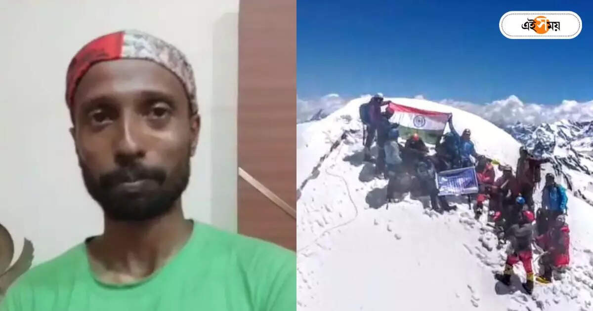 Brahma 1 Mountain : অসুস্থ মাকে বাড়িতে রেখেই ব্রহ্ম জয়! চুঁচুড়ায় ফিরেও আক্ষেপ রয়ে গেল দেবাশিসের – chinsurah mountaineer debashis majumder returns home after reaching brahma 1 mountain peak
