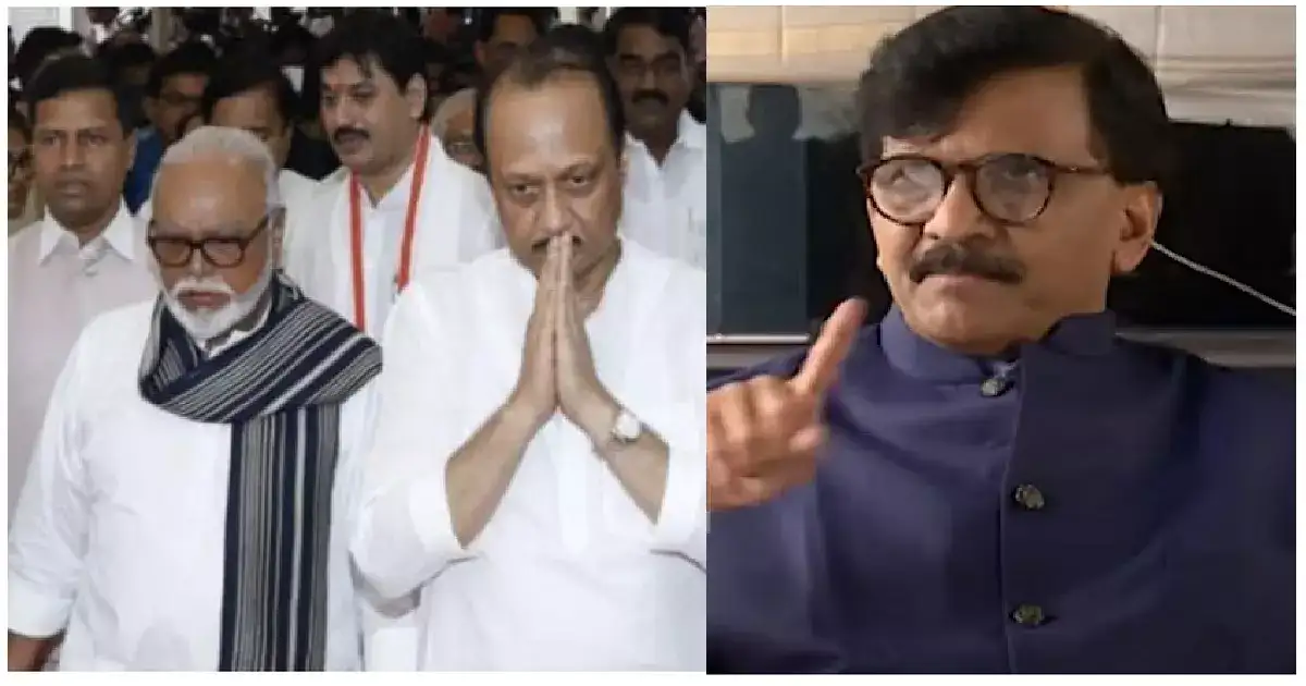 पवारसाहेबांच्या जागी असतो तर दादांना दारात उभं केलं नसतं, गेट लॉस्ट म्हटलं असतं: संजय राऊत पवारसाहेबांच्या जागी असतो तर दादांना दारात उभं केलं नसतं, गेट लॉस्ट म्हटलं असतं: संजय राऊत