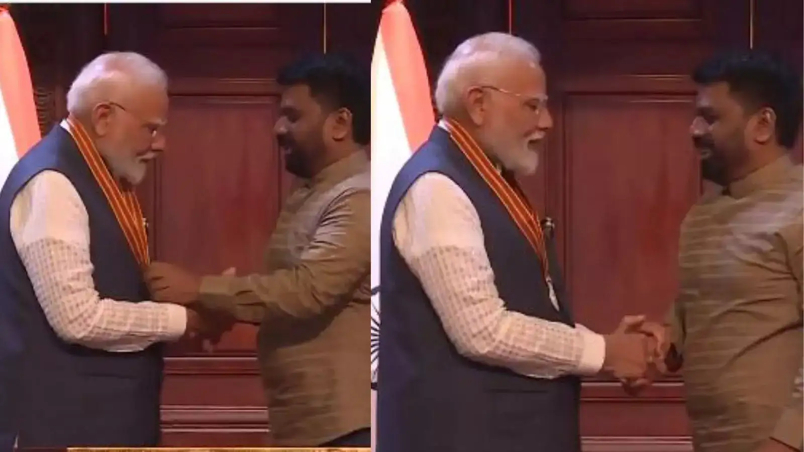 பிரதமர் மோடிக்கு இலங்கையின் உயரிய மித்ர விபூஷணா விருது.. கவுரவித்த அதிபர் அநுர குமார திசநாயக! 