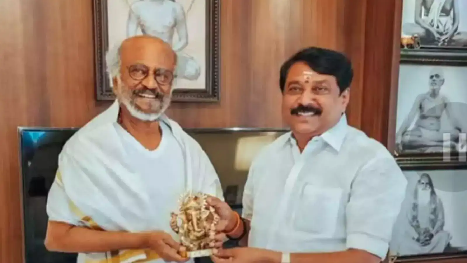 ரஜினியுடன் நயினார் நாகேந்திரன் திடீர் சந்திப்பு... அரசியல் நகர்வா! 