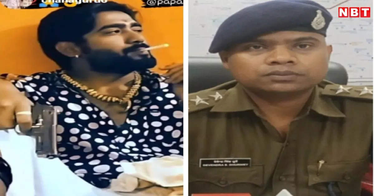 Police taught lesson to Indore criminal for posting video with gun on social media
