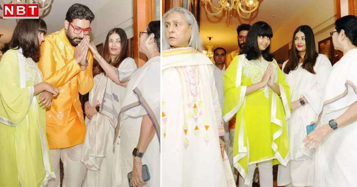 Amitabh-Mamata Rakhi: Mamta Banerjee reached ‘Jalsa’ to tie rakhi to Amitabh Bachchan, blessed son Abhishek and granddaughter