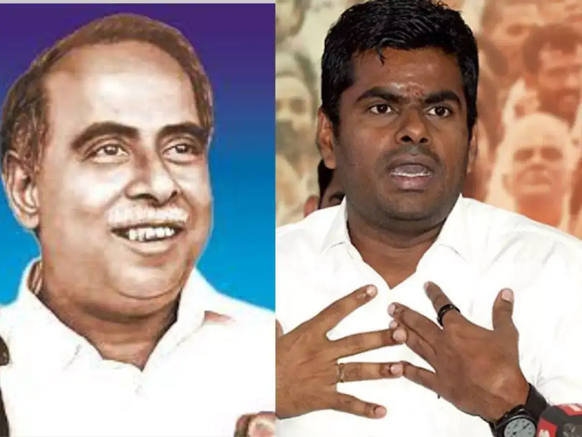 அதிமுக கூட்டணி உடைந்த பிறகு... அண்ணாவை கொண்டாடும் அண்ணாமலை! 