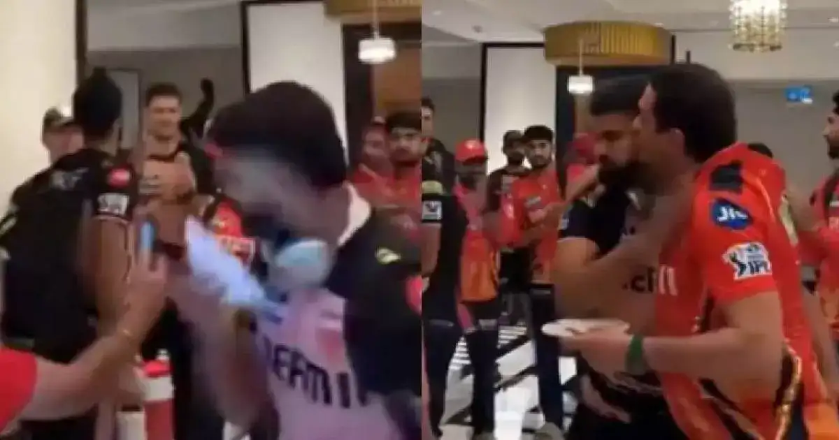 നെസ് വാഡിയയുടെ ചുംബനത്തിന് ശേഷം ശ്രേയസ് അയ്യര്‍ കവിള്‍ തുടച്ചോ? വീഡിയോ ഇന്റര്‍നെറ്റില്‍ വൈറല്‍