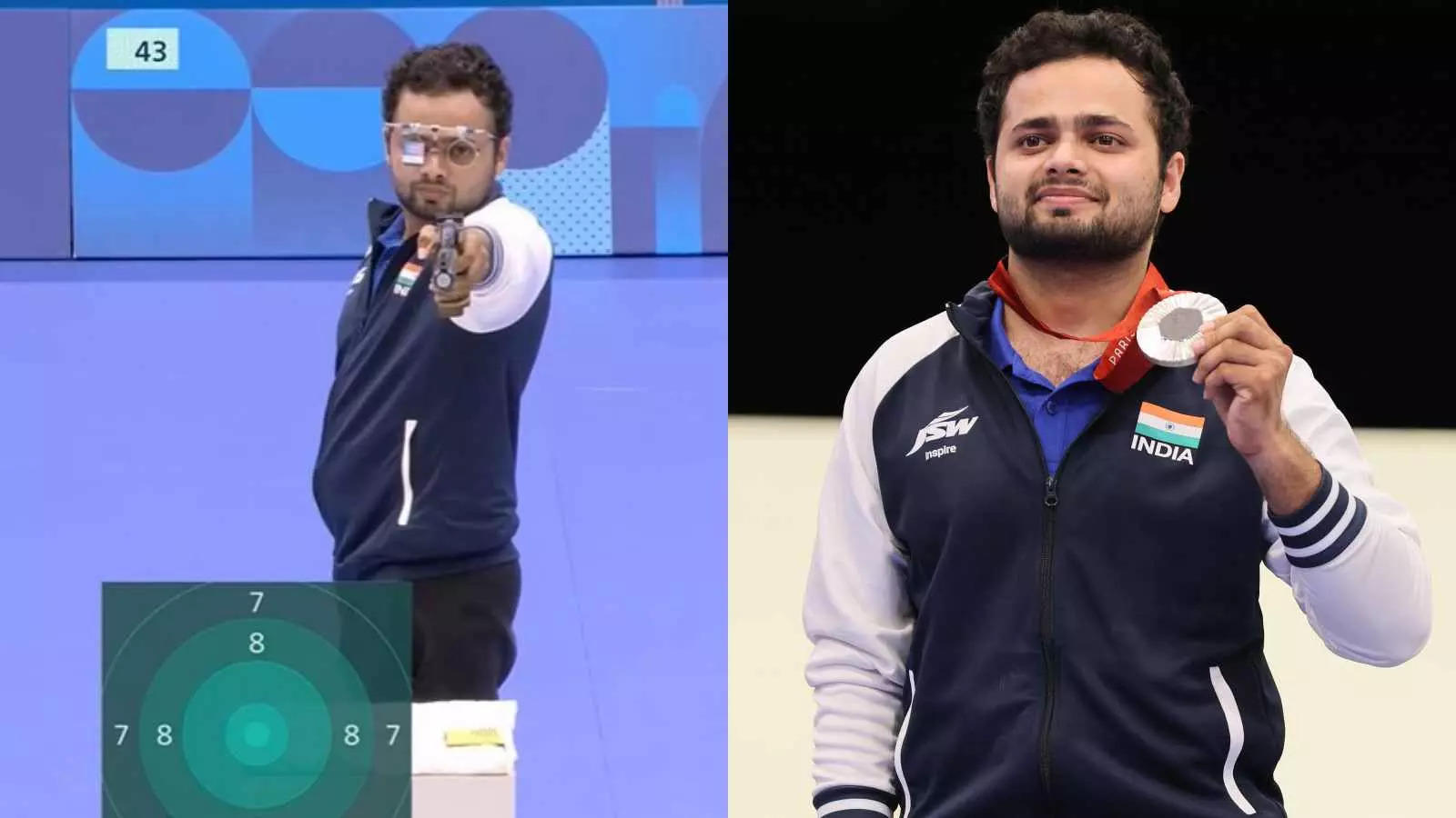 Manish Narwal Clinches Silver in 10m Air Pistol at Paris Paralympics