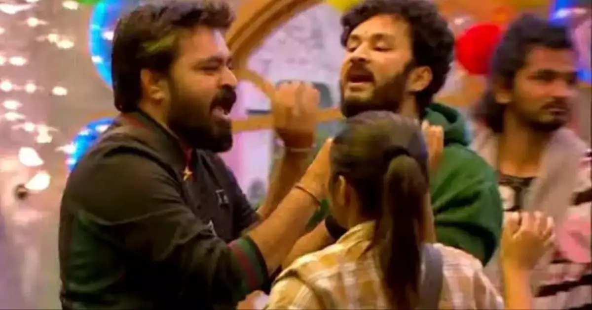 பொறுக்கி.. இதே மீதிதான் உனக்கு.. தினேஷ் - விஷ்ணு இடையில் வெடித்த மோதல்: உக்கிரமான பிக்பாஸ் வீடு.! 