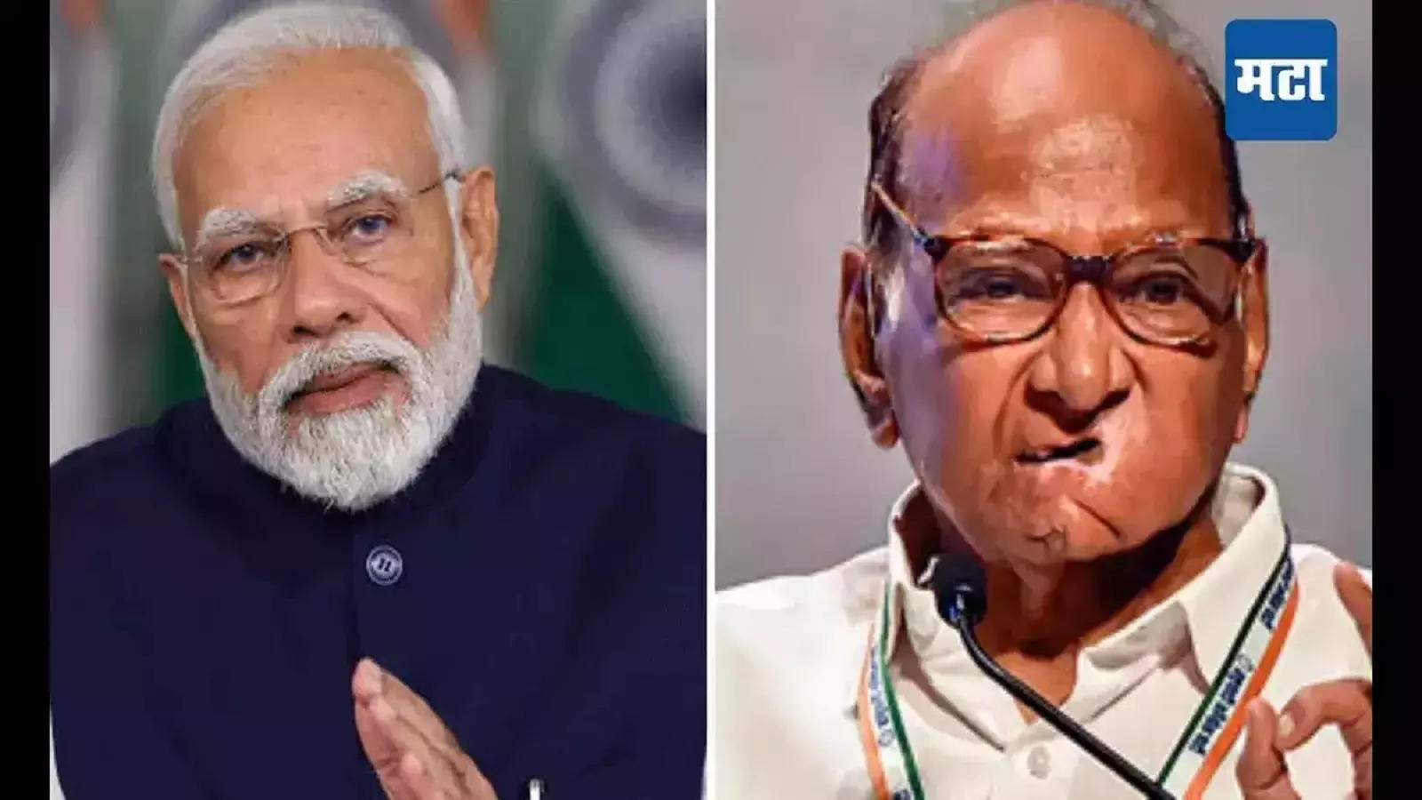 Sharad Pawar: पंतप्रधानांना साहित्य संमेलनाचे निमंत्रण; स्वागताध्यक्ष शरद पवार यांचे नरेंद्र मोदींना पत्र