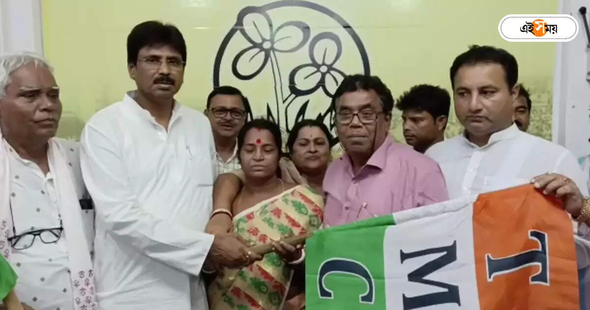 Trinamool Congress : এক সপ্তাহে তৃতীয়বার দলবদল, তৃণমূলে যোগ BJP-র পঞ্চায়েত সদস্যার – bangaon bjp panchayat member joined trinamool congress
