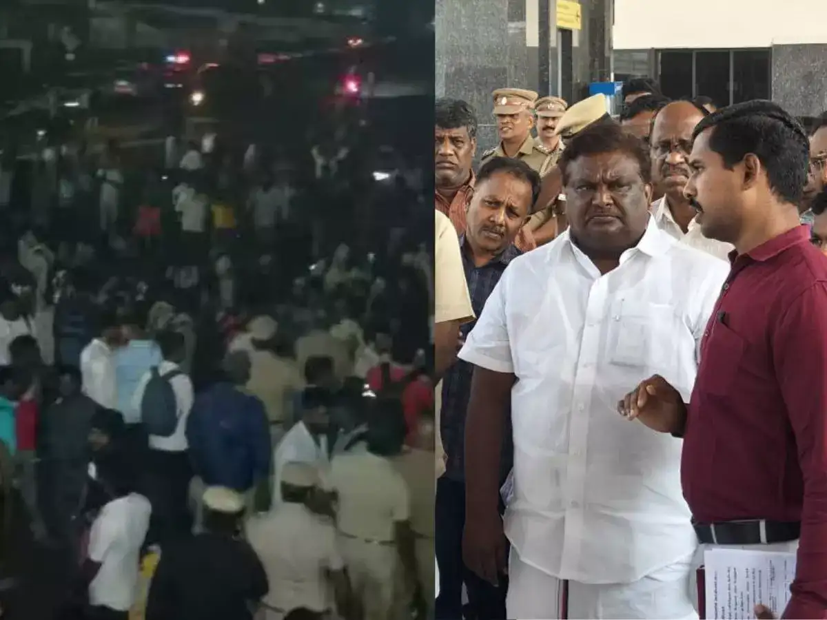 கிளாம்பாக்கத்தில் பயணிகள் போராட்டம்.. ஏதோ உள்நோக்கம் இருக்குது - சந்தேகம் கிளப்பும் அமைச்சர் எஸ்.எஸ்.சிவசங்கர் 