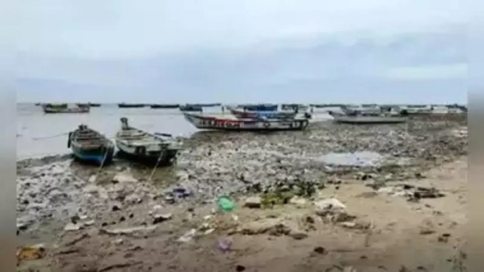 ராமேஸ்வரத்தில் திடீரென உள்வாங்கிய கடல்! 