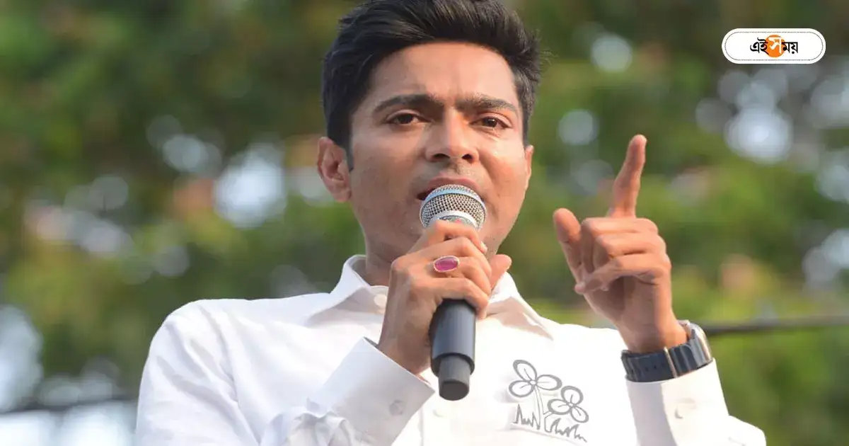 অভিষেক বন্দ্যোপাধ্যায়,’পাপ বাপকে ছাড়ে না’, শীতলকুচি প্রসঙ্গ টেনে দেবাশিস ধরকে কটাক্ষ অভিষেকের – abhishek banerjee targets bjp from his election campaign in birbhum
