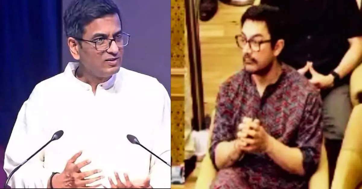 Aamir Khan Attends Supreme Court Screening of Kiran Rao's 'Laapta Ladies' Organized by CJI DY Chandrachud