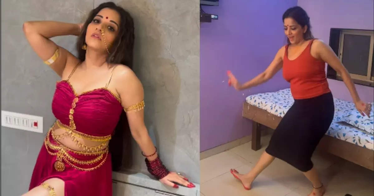 Monalisa could not dance on 'Tauba Tauba', but she rocked on 'Kaati Raat Maine Khetton Mein'