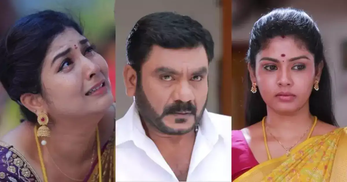 பாண்டியன் ஸ்டோர்ஸ் 2: அப்பாவின் காலில் விழுந்து கதறிய அரசி.. மீனா கேட்ட கேள்வி.. குமாருக்கு செக்.! 