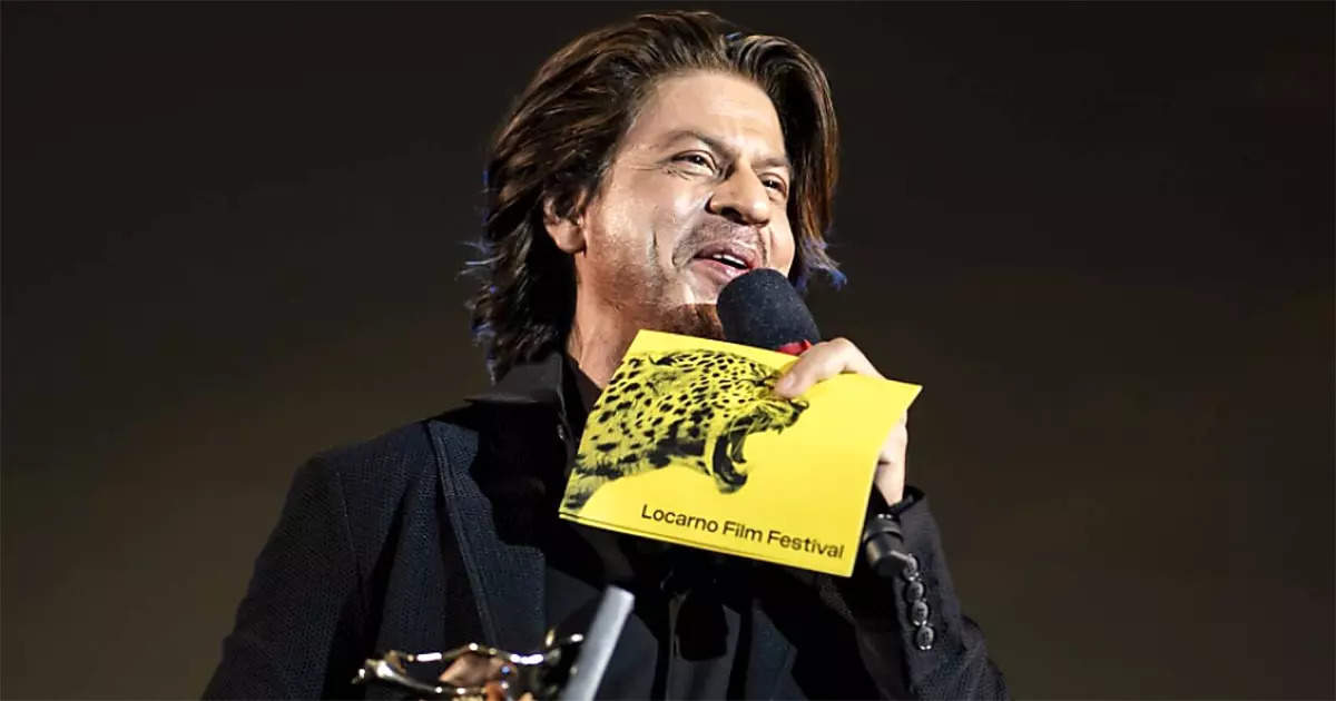 Shahrukh Khan received the honor of Pardo alla Carriera Award