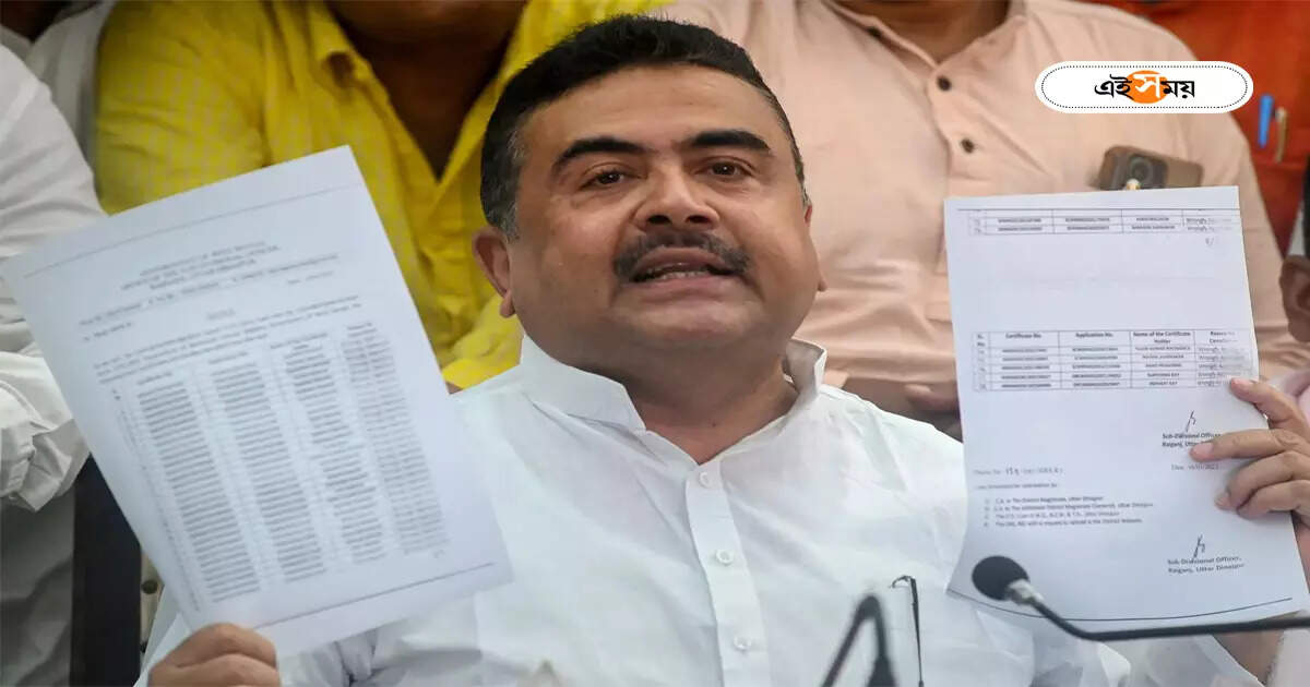 ‘ওঁর লোকেরাই তো ডালা বসিয়ে টাকা তোলে…’, হকার উচ্ছেদ নিয়ে মেয়রকে কটাক্ষ শুভেন্দুর