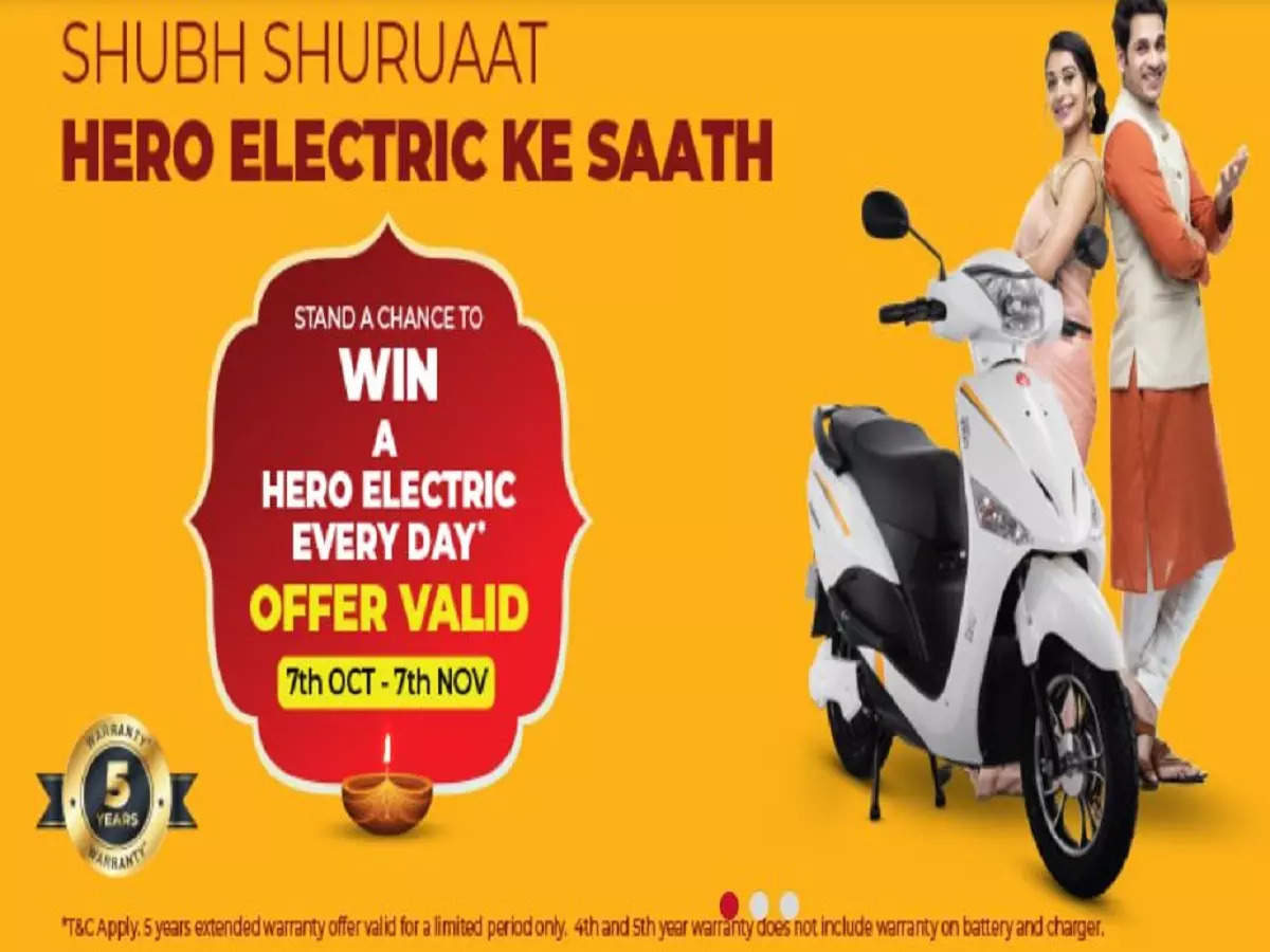 hero electric scooter diwali offer