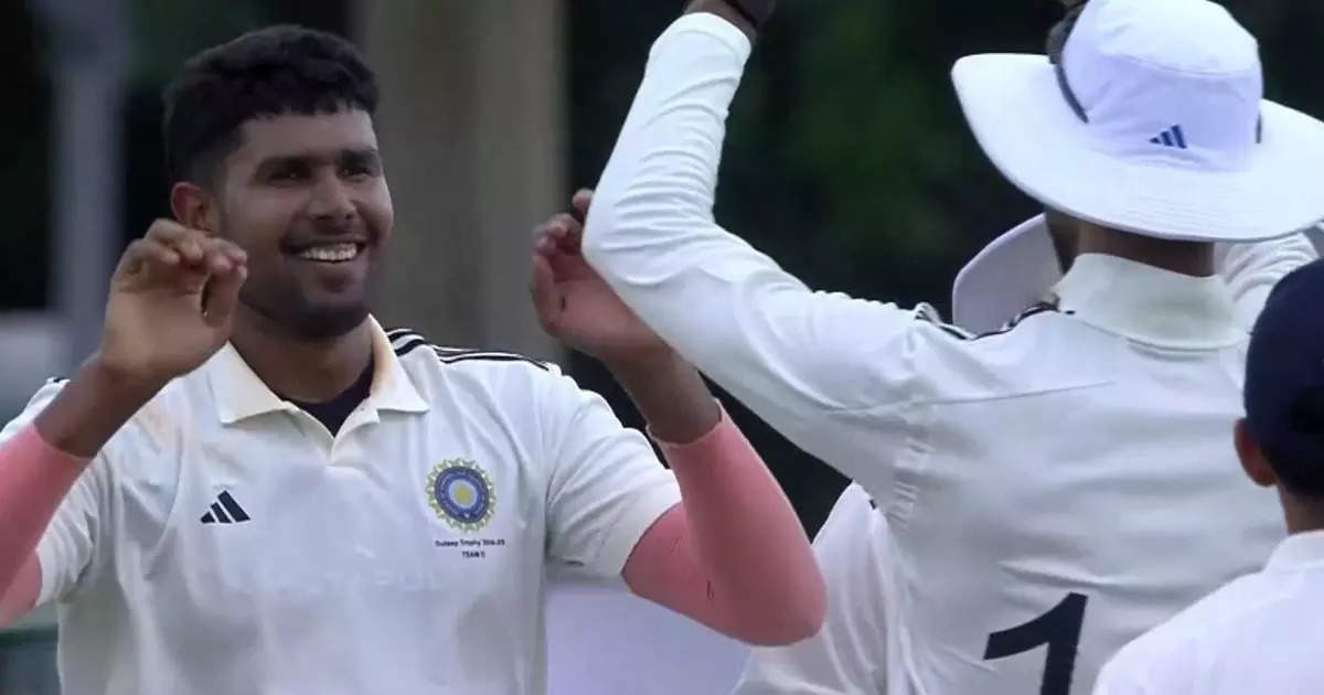 Harshit Rana Shines in Duleep Trophy 2024 with Fierce Bowling