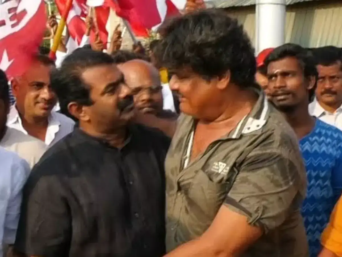 மன்சூர் அண்ணனை டார்கெட் பண்றாங்க - எனக்கு ரொம்ப வருத்தம்பா - நடிகர் சங்கத்தை சீண்டிய சீமான் 