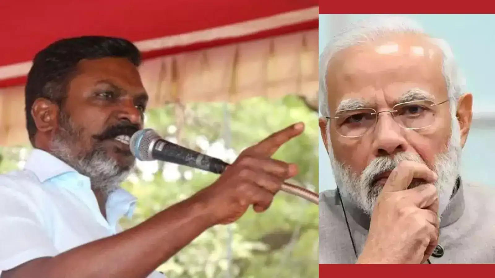 இஸ்லாமியர்கள் மீது வெறுப்பை விதைக்கும் மோடி: 5 சட்டப் பிரிவுகளின் கீழ் வழக்கு பதிய திருமா கோரிக்கை! 