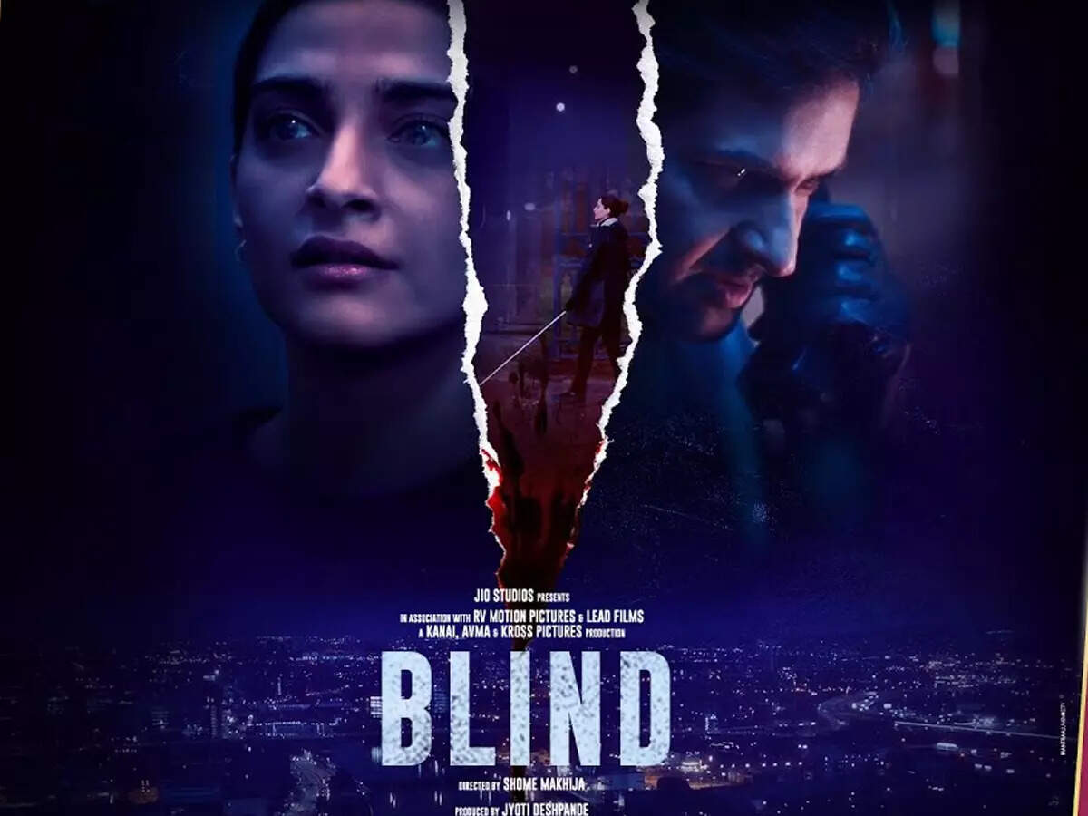 ब्लाइंड रिव्यू: अफसोस इस क्राइम-थ्रिलर में रहस्य और रोमांच टुकड़ों-टुकड़ों  में बंटा रह गया - blind movie review sonam kapoor purab kohli on jio cinema