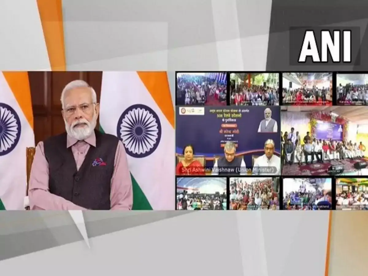 அம்ரித் பாரத் திட்டம்... வேற லெவலுக்கு மாறும் 508 ரயில் நிலையங்கள்... பிரதமர் மோடி கொடுத்த சிக்னல்! 