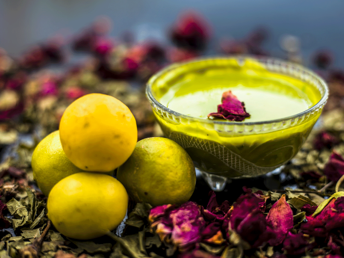 Methi Fenugreek Seeds Face Pack With Lemon Juice For Skin