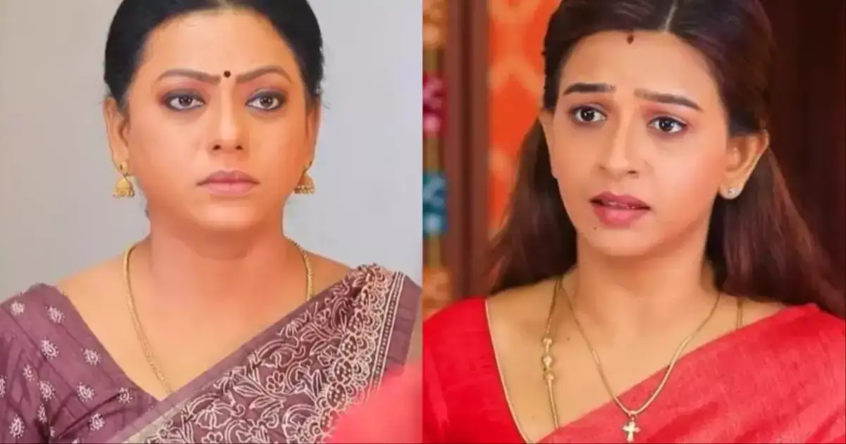 உங்களுக்கு வந்தா ரத்தம், எங்களுக்கு வந்தா தக்காளி சட்னியா.. சமாதானம் பேச வந்த பாக்யாவை ஓட விட்ட ஜெனி.! 