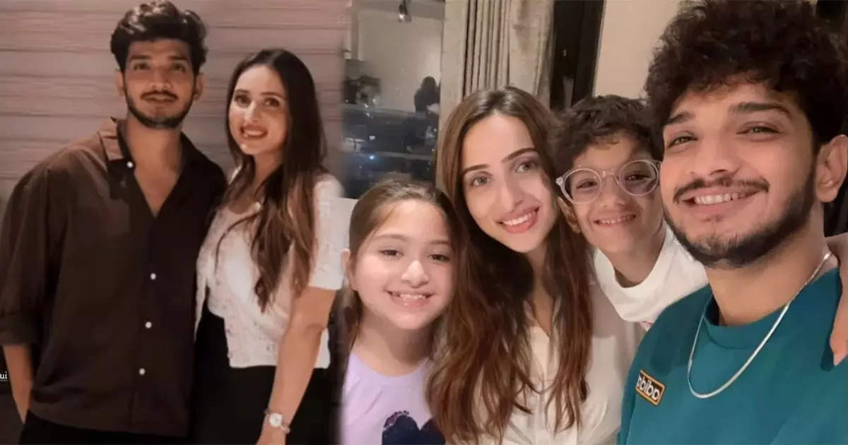 Munawar Farooqui Celebrates Wife Mahjabeen Kotwala's Birthday: Family Photo with Stepdaughter and Son Goes Viral