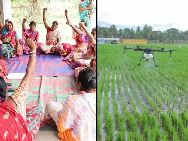 சுய உதவிக் குழுக்களுக்கு ட்ரோன் திட்டம்.. மத்திய அரசு ஒப்புதல்! 