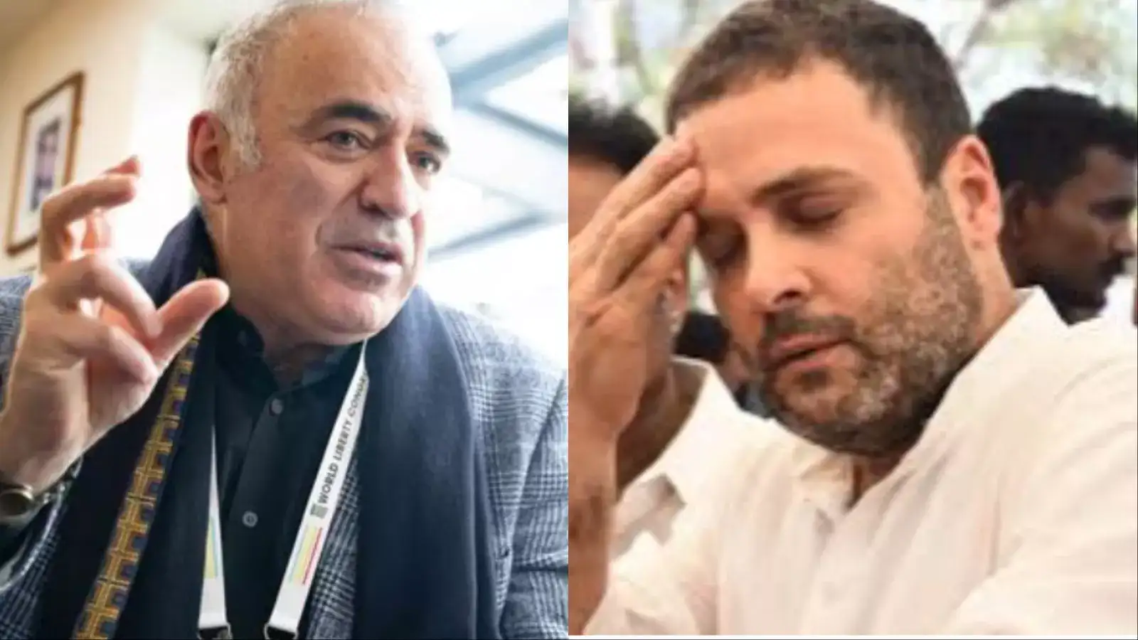 பதவியெல்லாம் இருக்கட்டும்.. முதல்ல ரேபரேலியில் வெற்றி பெறுங்க ! ராகுல் காந்தியை கலாய்த்த செஸ் வீரர் கேஸ்போரவ் ! 