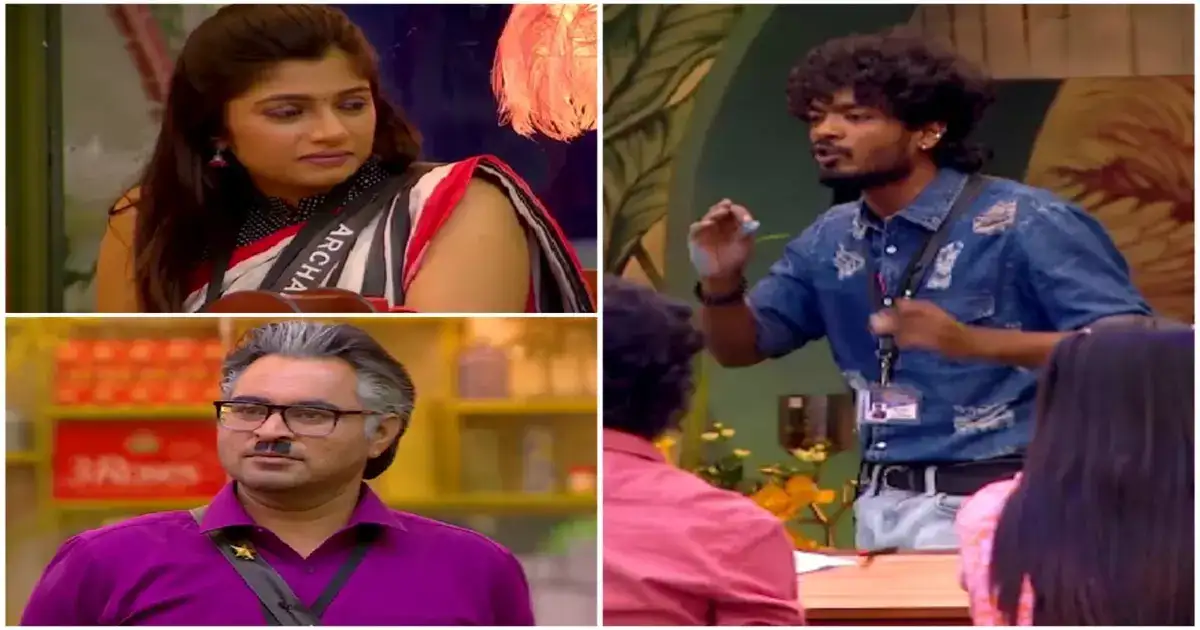 பாசமா இருந்த பிக் பாஸ் வீடு இப்போ இல்ல.. தினேஷ் மற்றும் அர்ச்சனாவை அட்டாக் செய்த நிக்சன் : பரபரக்கும் பிக் பாஸ் இல்லம்.. 