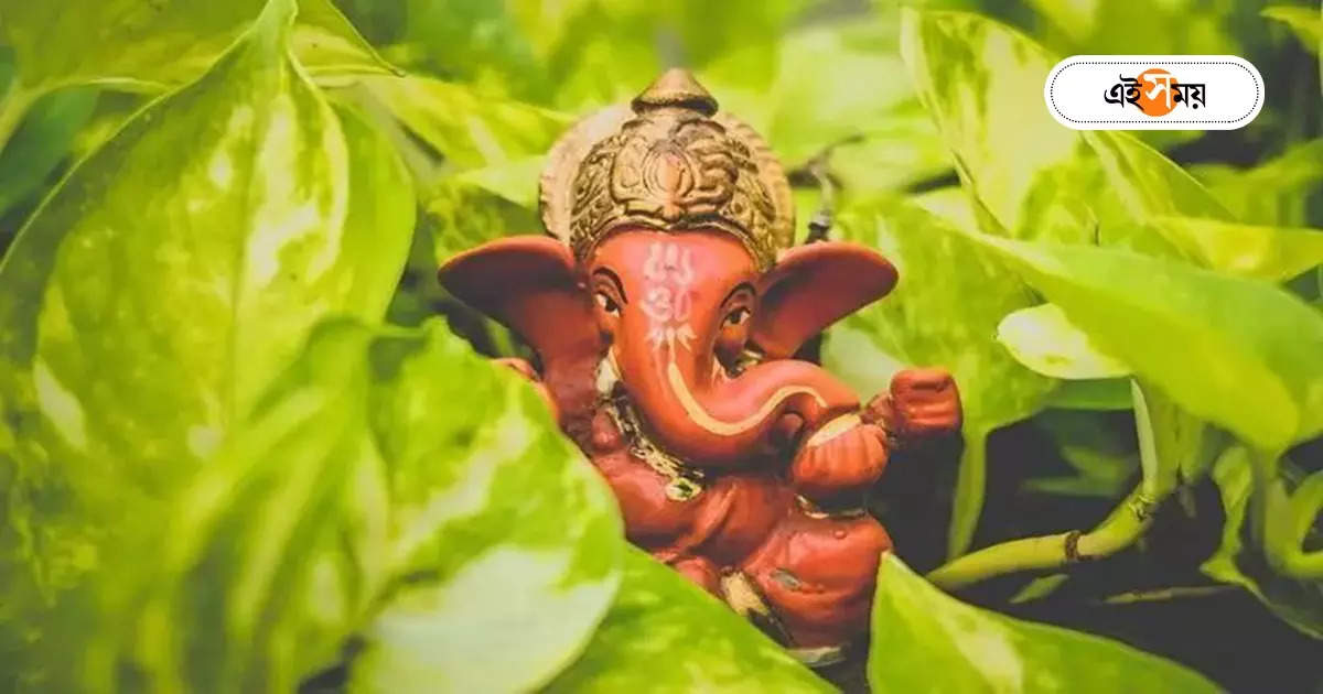 Ganesh Chaturthi 2023 : চন্দ্রপৃষ্ঠে সিংহাসনে বসে রয়েছেন গণপতি! গণেশ চতুর্থীতে সল্টলেকে অভিনব থিম – kolkata salt lake ganesh puja committee theme is chandrayaan 3 on ganesh chaturthi 2023