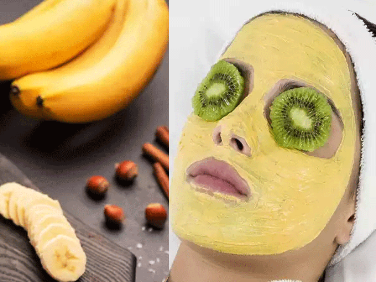 Banana Honey Face Pack For Instant Glow,Instant Glow At Home: केले में  मिलाकर लगाएं ये खास चीज, तुरंत दमकने लगेगा आपका चेहरा - banana honey skin  care natural face pack for instant