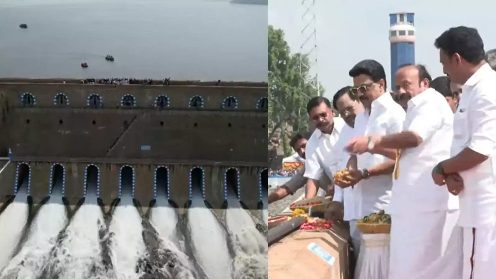 மேட்டூர் அணையில் இருந்து தண்ணீர் திறப்பு : பொங்கி வரும் காவிரி நீர்.. எவ்ளோ கன அடி திறப்பு தெரியுமா? 