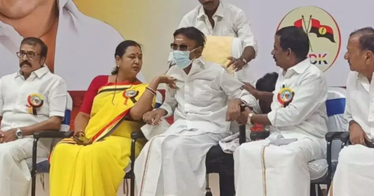 Vijayakanth: இதுக்காக தான் உடம்புக்கு முடியாத விஜயகாந்தை தேமுதிக கூட்டத்திற்கு கூட்டிட்டு வந்தாங்களாம் 