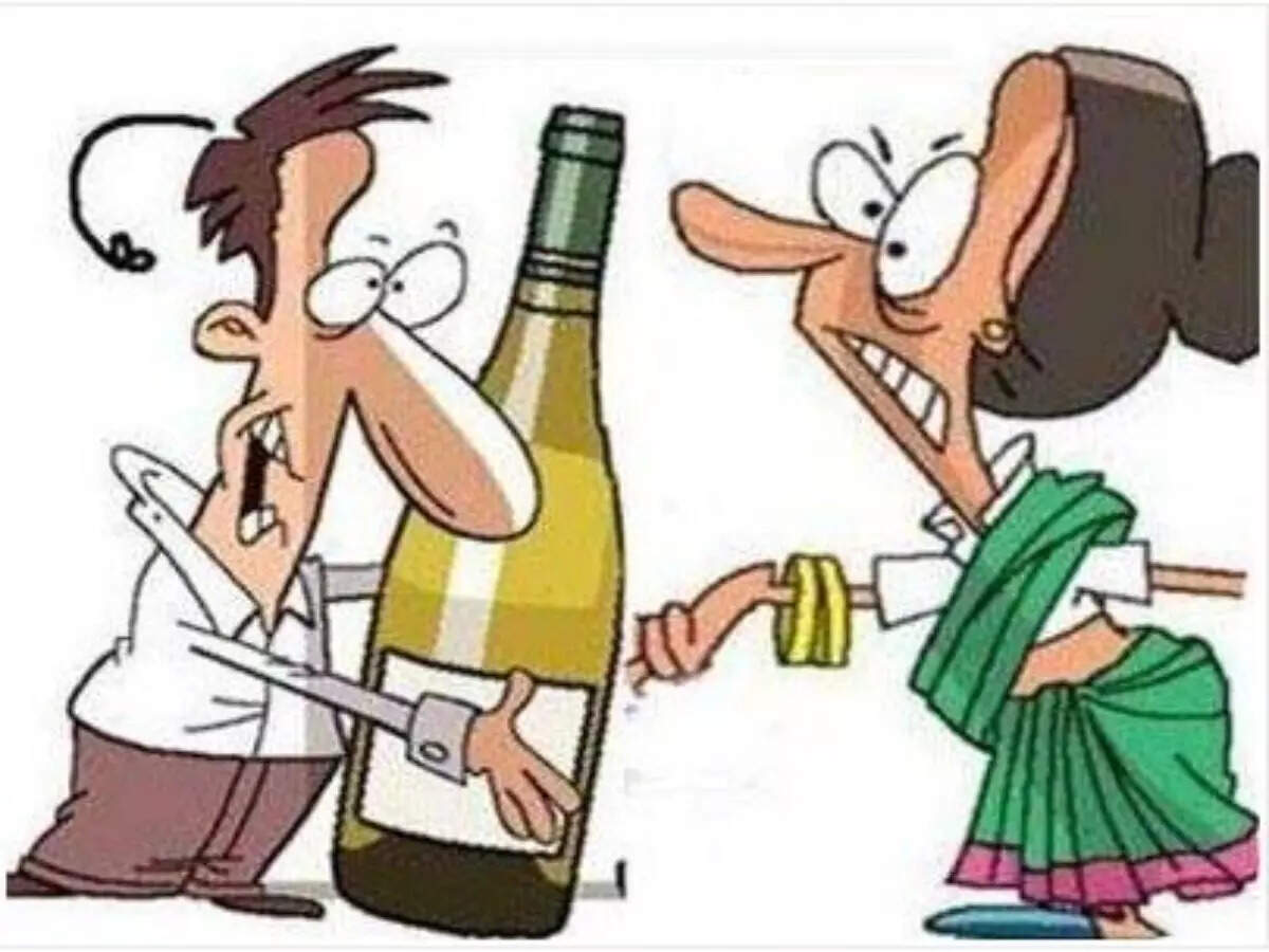 Sharabi Ke Chutkule Sabse Bada Kaun,Sharabi Jokes: शराबी पति ने पत्नी से बोली मजेदार बात, सुनकर आप भी हो जाएंगे हैरान! - sharabi ke majedar chutkule devar bhabhi ke jokes pati patni