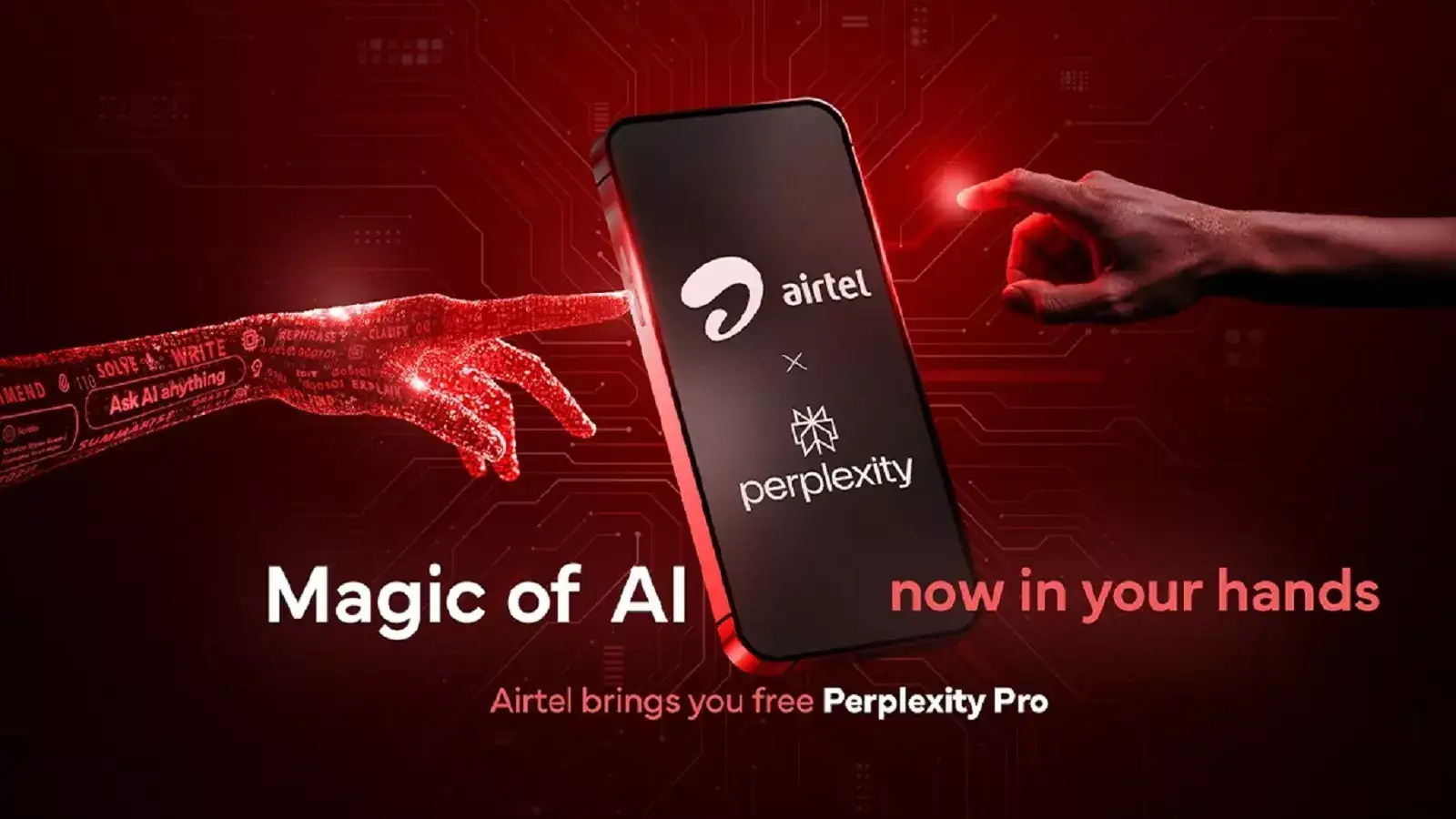 ஏர்டெல் வாடிக்கையாளர்களுக்கு இலவசம்.. 12 மாத பெர்ப்ளெக்ஸிட்டி புரோ சந்தா! 