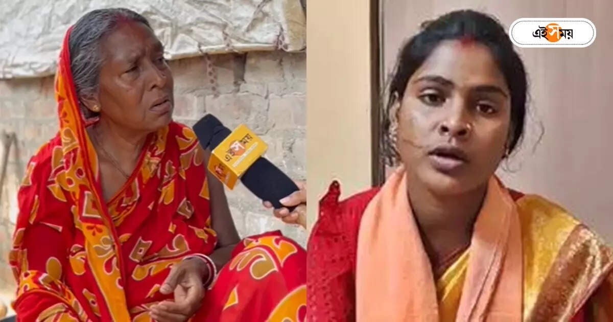 Rekha Patra Sandeshkhali,ঘরে ৩ নাতি-নাতনি, সংসারের জোয়াল কাঁধে তুলে বউমাকে বসিরহাট জয় করতে পাঠালেন শাশুড়ি – basirhat bjp candidate rekha patra mother in law says she will take care of home now