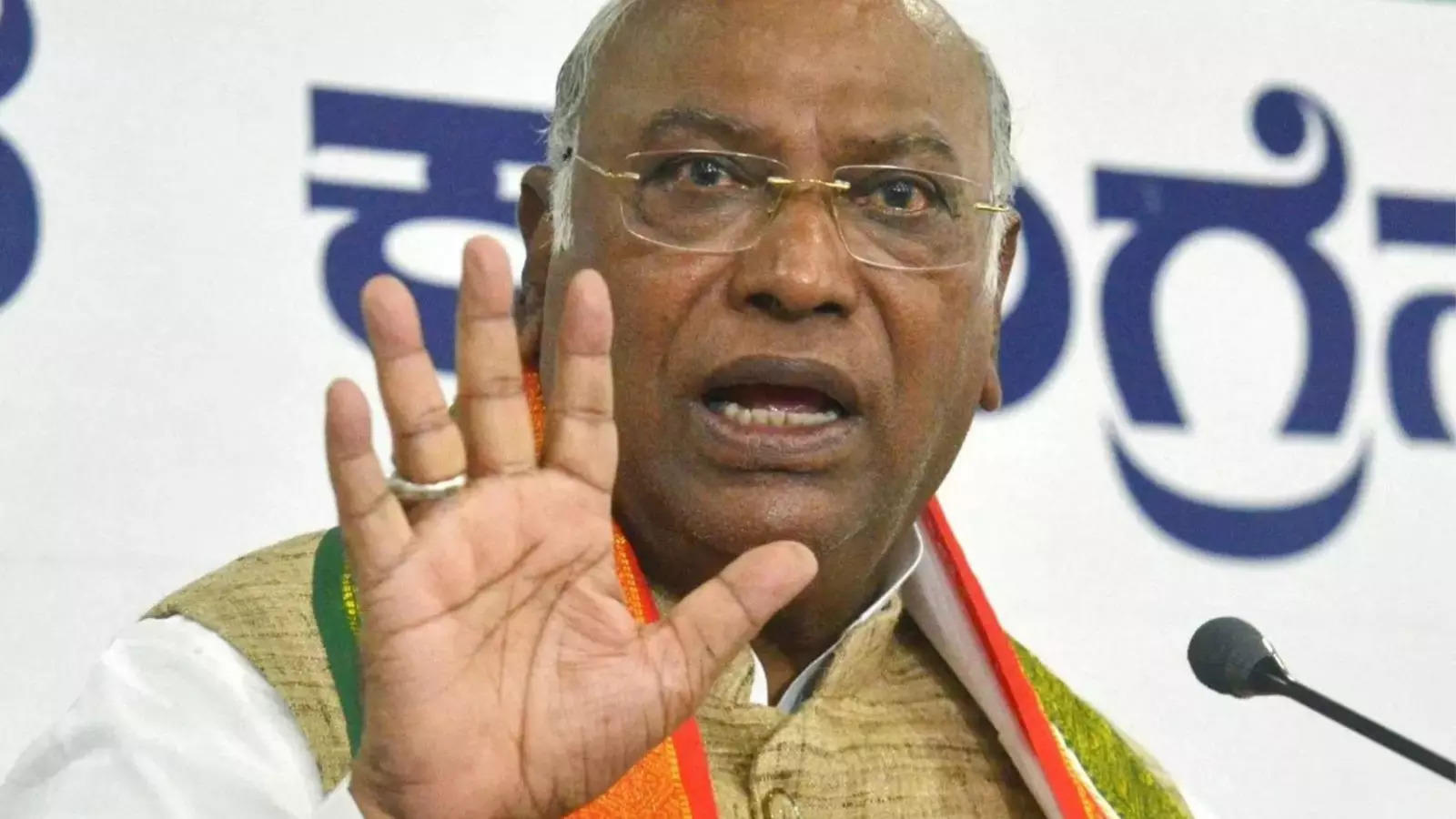 China is building a military base near Pangong Lake…Congress President Mallikarjun Kharge claimed