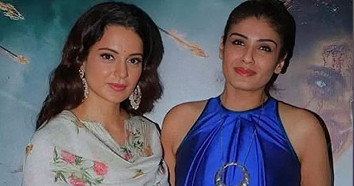 After Kangana's slapping incident, Raveena's post caught attention, the actress wrote big things
